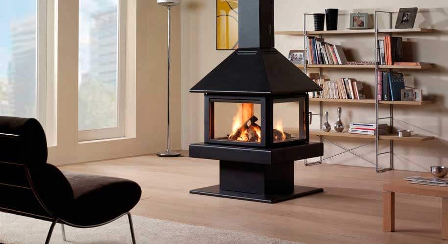 orta şömine haznesi